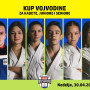 Karate Akademiji Bushido osam medalja na kupu vojvodine